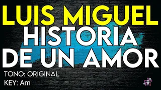 Luis Miguel - Historia De Un Amor - Karaoke Instrumental