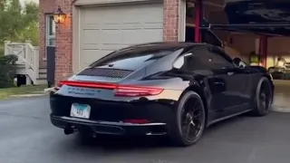 Porsche 991.2 GTS with Valvetronic Designs Full race exhaust system - Revs, sound clips