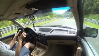 Crazy Insane DRIFTs @ Nordschleife Nürburgring with BMW ///M5 E34