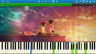 Giniro Hikousen | Nerawareta Gakuen OP | Piano