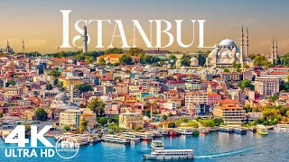 Beautiful scenery ISTANBUL - Scenic Relaxation Film With Calming Music - 4K HD video
