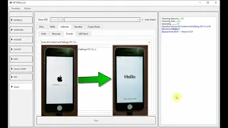 bypass passcode With Signal iPhone 5S IOS 12.5.6 by EFT PRO
