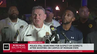 Morgan State University Shooting News Conference