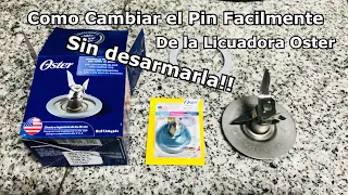 Como cambiar el PIN, acople o cuadrante de la Licuadora Oster Sin desarmarla