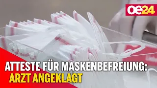 Arzt wegen Attesten für Maskenbefreiung angeklagt