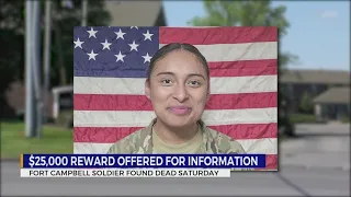 $25,000 reward offered for information on Fort Campbell soldier's death