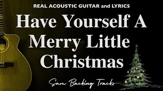 Have Yourself a Merry Little Christmas - Michael Buble (Acoustic Karaoke)