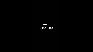 Snap - Rosa Linn ( Speed Up + Reverb + Underwater ) Tiktok Version