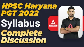 HPSC PGT Vacancy 2022 | HPSC PGT Syllabus 2022 | Complete Information