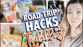 ROAD TRIP WITH TODDLERS HACKS | Road Trip Tips with Kids | How to Survive a Road Trip with Toddlers