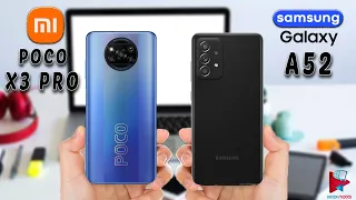 Galaxy A52 vs poco x3 pro| مقایسه گلکسی A52 با پوکو ایکس۳ پرو