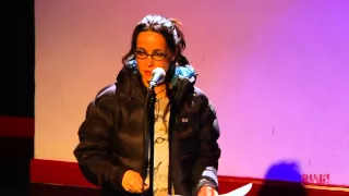 Janeane Garofalo performs at the RISK! Live Show in NYC - March 29, 2012