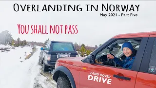 Overlanding in Norway in May 2021 - YOU SHALL NOT PASS - Land Rover Discovery 3 Range Rover L322