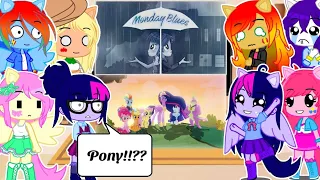 MLP Past Mane 7 +?? Reacts to Future|| Monday Blues & The magic of friendship grows || Part-10