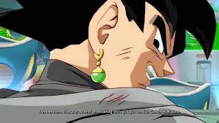 GOKU BLACK NEW DUB VOICE FIGHTERZ VICTORY QUOTE!