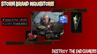 [PoE 3.20] Rage Storm Brand Inquisitor - Speed Through the ENTIRE ENDGAME!!!! Full 3.20 Build Guide