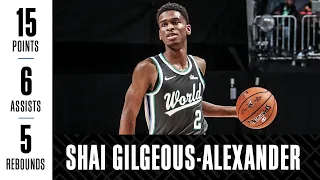 Shai Gilgeous-Alexander MTN DEW ICE Rising Stars Highlights | 2/15