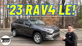 2023 RAV4 LE Review & Tutorial + Hidden "Dexter" Reference