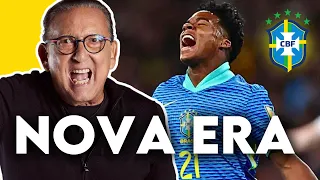 BRASIL DESENCANTA E ENDRICK FAZ GOL | Galvão Bueno Cometa