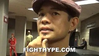 NONITO DONAIRE HEARTFELT REACTION TO PACQUIAO VS. THURMAN WEIGH-IN; ETERNALLY GRATEFUL FOR LEGEND