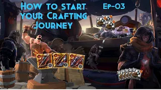 Mastering Crafting in Albion Online 🔨✨ | Albion Online | Ep- 3 Roads To Mammoth 🐘