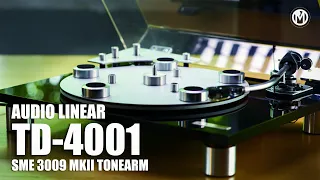 Audio Linear TD 4001 and SME 3009 MKII  1970's turntable!! / Sigma fp
