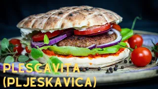 Plescavița (Pljeskavica).