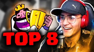 ¡¡TOP 8 EN TORNEO MUNDIAL!! +1850 ESPECTADORES :O | Mazo Clash Royale - YoSoyRick