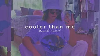 mike posner - cooler than me (slowed + reverb)