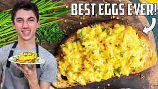 scrambled eggs breakfast  |  air fryer eggs  |  scrambled eggs🍳🥚