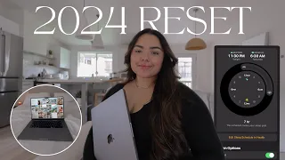 RESET FOR 2024 | how to make 2024 a successful & meaningful year