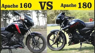 Tvs Apache RTR 160 VS Apache RTR 180 Which Is Best आपको कौन सी लेना चाहिए