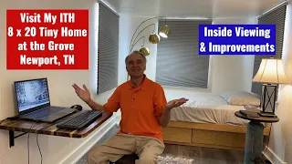 Visit My ITH 8x20 Tiny Home on Inside at The Grove in Newport, TN