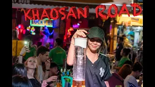Nightlife in Khao San Road. CRAZY BANGKOK NIGHTLIFE | KHAO SAN ROAD THAİLAND 🇹🇭 February 2020 (4K)#2