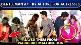 Stars Who Saved Actresses From Wardrobe Malfunction | Sushant, Kartik, Ranbir, Vicky