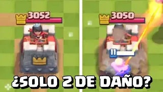 ¿Cuál es el Menor Daño Posible en Clash Royale? | Curiosidades Temporada 38 Clash Royale