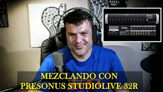 Grabación y mezcla de batería con MESA STUDIOLIVE 32R