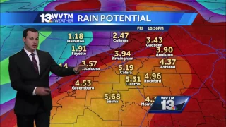 Tuesday night update on Tropical Storm Cindy