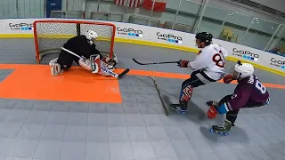 IRON MAN HOCKEY TOURNAMENT *CRAZY GOAL*