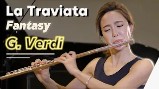 Verdi : La Traviata Fantasy (arr.Taballione) - #Flute #JasmineChoi, Piano Jinwoo Park
