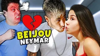 MINHA NAMORADA BEIJOU O NEYMAR