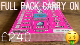 Scratchcard carry on Monday Full Pack