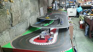 Pista scalextric de madera