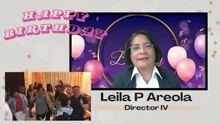 Happy birthday Video Greetings USec Gina Gonong (Department of Education