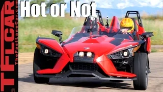 2016 Polaris Slingshot Road, Track & 0-60 MPH Review - TFL Leaderboard Hot or Not Ep.7