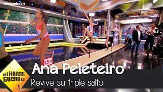 Ana Peleteiro revive el increíble triple salto que la hizo campeona - El Hormiguero 3.0