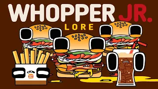 와퍼주니어 로어 Whopper Jr. Lore (Burger King)│Alphabet Lore meme