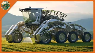 MASSIVE Futuristic Agriculture Machines That Are NEXT Level