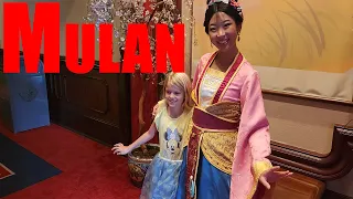 Meeting Princess Mulan