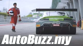 We survived the Aston Martin V12 Vantage GT3 race car in Sepang Circuit - AutoBuzz.my